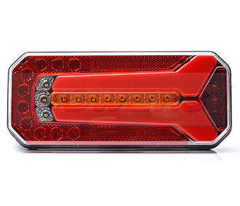 WAS W1123DDL/P Neon LED Rear Combination Light With Dynamic Indicator 2